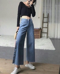 Q. Culottes nút dọc thân. 26-30.