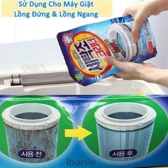 BỘT LÀM SẠCH , TẨY LỒNG MÁY GIẶT