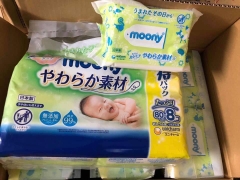 Khăn giấy ướt Moony