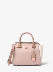 MK Nolita Muni Leather Messenger Bag