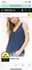 Áo F21 hai lớp voan xịn, hàng xuất chuẩn!