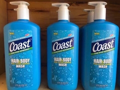 Dầu gội & sữa tắm Coast Mỹ 946ml