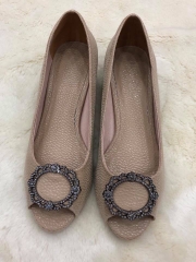 Giầy bis hở mũi 3phân