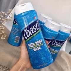 Sữa Tắm Gội 2 Trong 1 Coast Hair & Body Wash