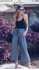 Quần culoss denim lụa! Size SML