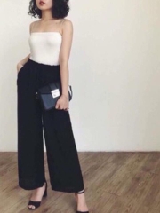 Quần suôn vải đủi ko nhăn