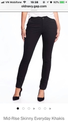 Quần kaki xuất chuẩn *OLD*NAVY xịn - chất kaki