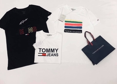 Áo thun tommy thêu và in 