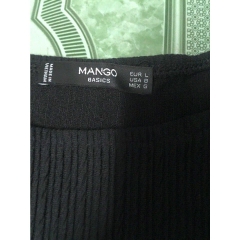 đầm thun gân Mango