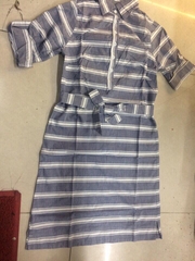 Đầm denim sơmi