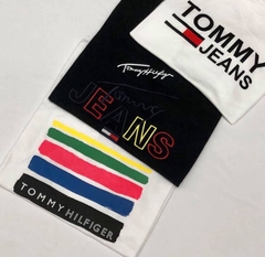 Áo thun tommy thêu và in 