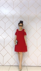 Đầm voan2 lớp free size