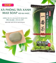 Viên xà phòng trà xanh Max Soap cực "fresh" 