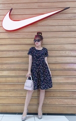 Đầm lụa ko nhăn