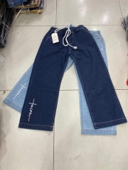 Culoss jean mềm ống rộng form mặc suôn