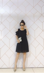 Đầm voan2 lớp free size