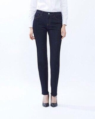 jean suông uniqlo