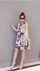 Đầm lụa ko nhăn size L XL