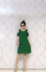 Đầm voan2 lớp free size