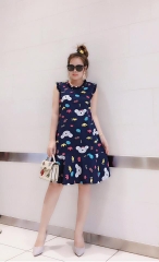 Đầm lụa ko nhăn size L XL