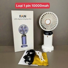 Quạt cầm tay tích điện gấp gọn