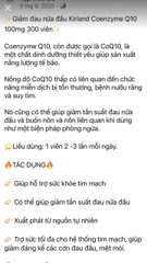Coenzyme Q10, 100 mg từ Kirkland Signature ™
