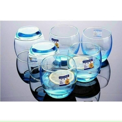 Bộ 6 Ly Thấp Thuỷ Tinh Luminarc Salto Blue 320ml- LUSAJ1584