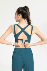 Bộ jogger bra chéo cài sau