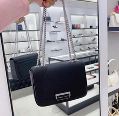 C.h.arles and Keith Double Chain Link Crossbody Bag