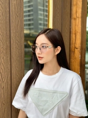Kính P R A D A làm kính mát hoặc gọng cận ok