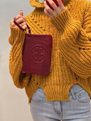 Cluth Leather Tory Burch Bag