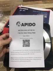 CÂN SỨC KHỎE THÔNG MINH RAPIDO RSB02-S (Có bluetooth)