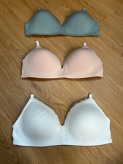 BRA XỊN CỦA ĐỨC không gọng, cotton 100% siêu nhẹ xịn xò