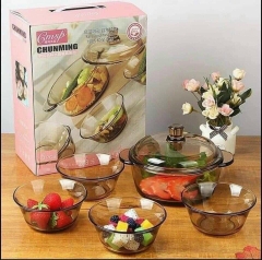BỘ BÁT THUỶ TINH 5 MÓN CHỊU NHIỆT