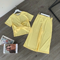 Bộ mango lửng xoắn eo