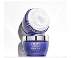 Kem trắng sáng và cấp ẩm da Olay Regenerist Retinol 24 Night Moisturizer Fragrance-Free 48g (dùng ban đêm)