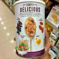 Granola ngũ cốc yến mạch giảm cân, đốt mỡ cực kỳ hiệu quả và rất Healthy