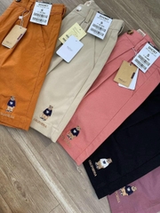 Short kaki thun in Gấu full size SML