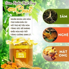 MUA 1 SÂM NGHỆ TO 500g TẶNG NGAY SÂM NGHỆ NHỎ 200g 650K/combo 2 lọ