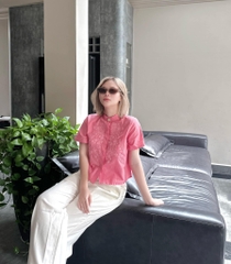 Linen embroidered