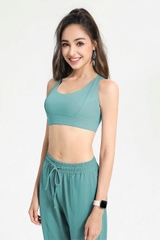 Bộ jogger bra chéo cài sau