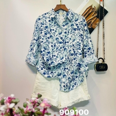 Áo somi linen bông