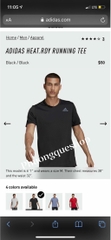 MEN ADIDAS HEAT. RDY RUNNING TEE