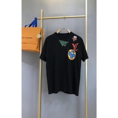 Áo thun tay ngắn cổ tròn thời trang nữ cao cấp LouisVuitton LV sành điệu,