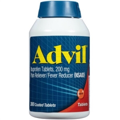 Viên Uống Giảm Đau Hạ Sốt Advil Mỹ 300V (Hũ) 400K