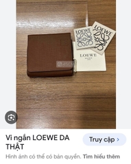 ví LOewwe nhiều ngăn da thật