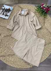 set short  Linen