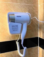 MÁY SẤY TÓC TREO TƯỜNG TOSHIBA hàng bãi nhật tuồn siêu thị ra còn mới 99%