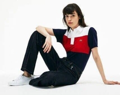 Lacoste Có Cổ Unisex Petit hàng xịn