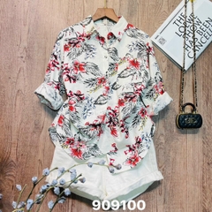 Áo somi linen bông